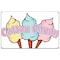Signmission Cotton Candy Banner Concession Stand Food Truck Single Sided B-Cotton Candy19 - alternate 1